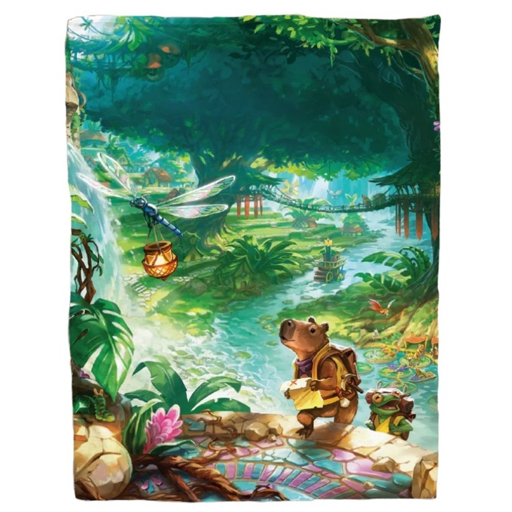 EVERDELL NEW Kickstarter 60x80 Cozy Critters Blanket Emerland Cover Throw‎